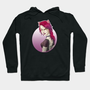 Alt-Fashion Cat Girl Hoodie